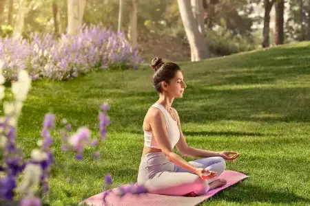 dlf-privana-south-yoga-meditation-garden - KN Estate
